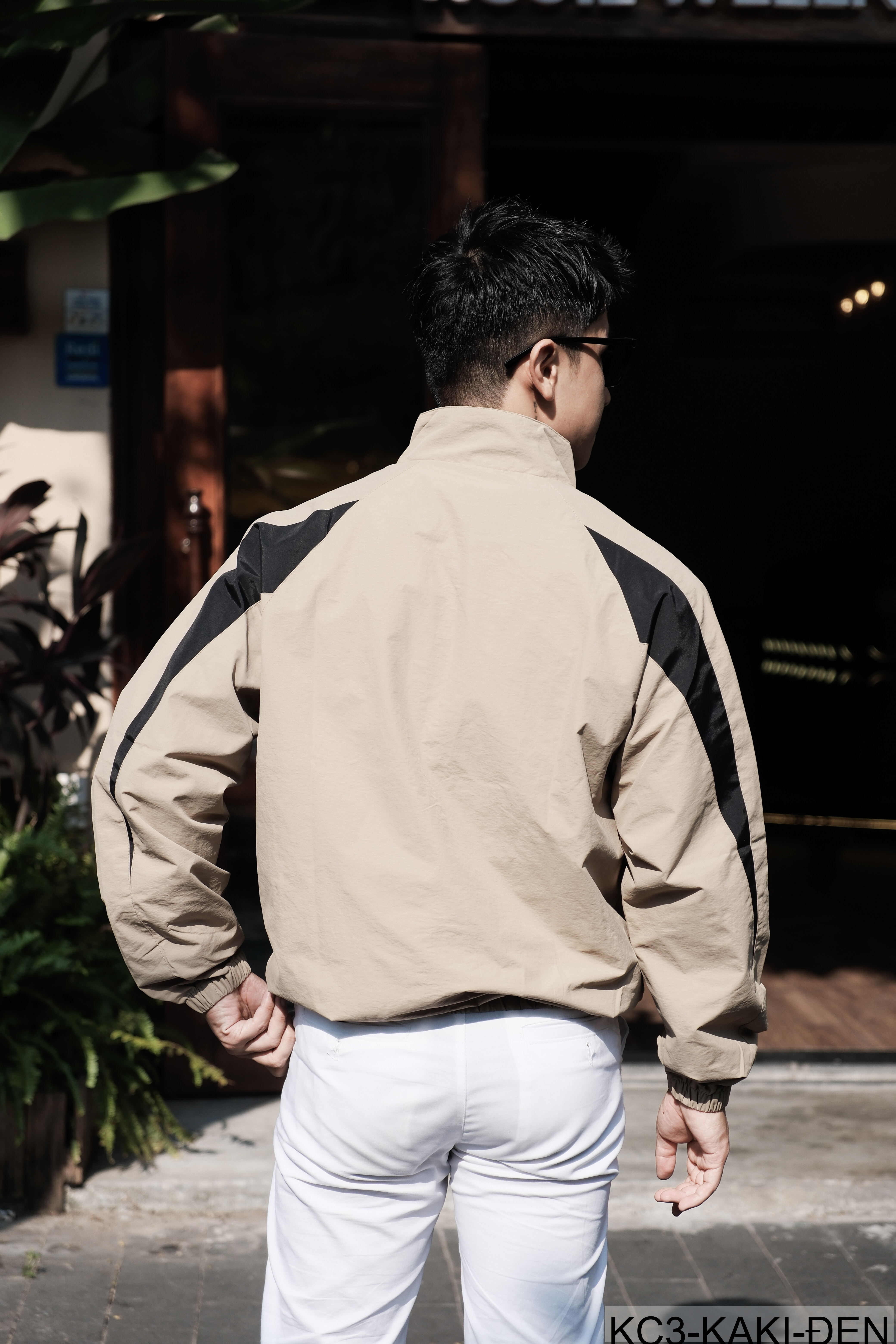 KC3 - Áo khoác nam cổ đứng phối màu năng động, chất polyester thoáng mát, form regular phù hợp xuân thu_thumbnail_21