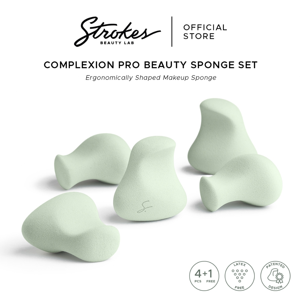 Strokes Complexion Pro Beauty Sponge Set of 5