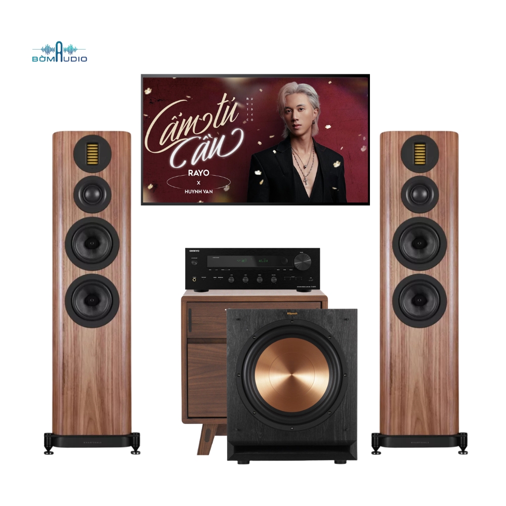 Combo Amply ONKYO TX-8470 + Loa Cột WHARFEDALE EVO 5.4 + Loa Subwoofer KLIPSCH SPL-120  – ONK3_thumbnail_0