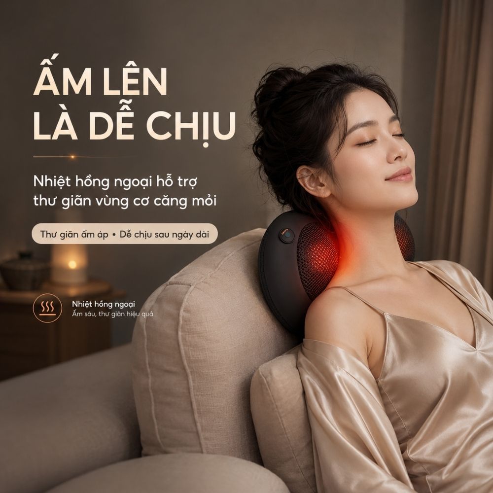 Gối massage không dây Kachi dòng cao cấp MK343_thumbnail_7