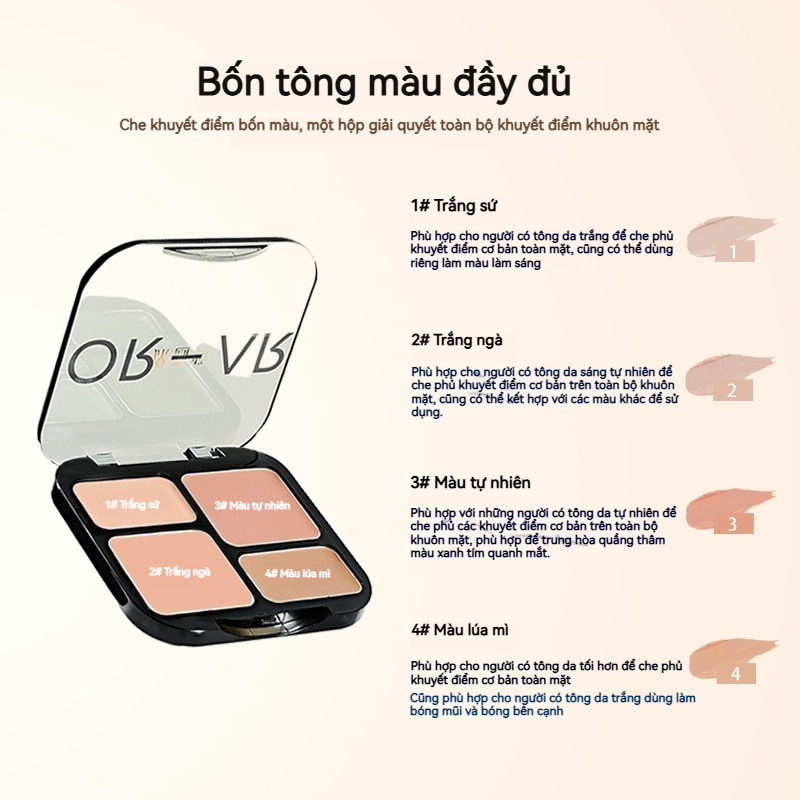 [ORAR] Bảng che khuyết điểm 4 ô Original Artist_thumbnail_0