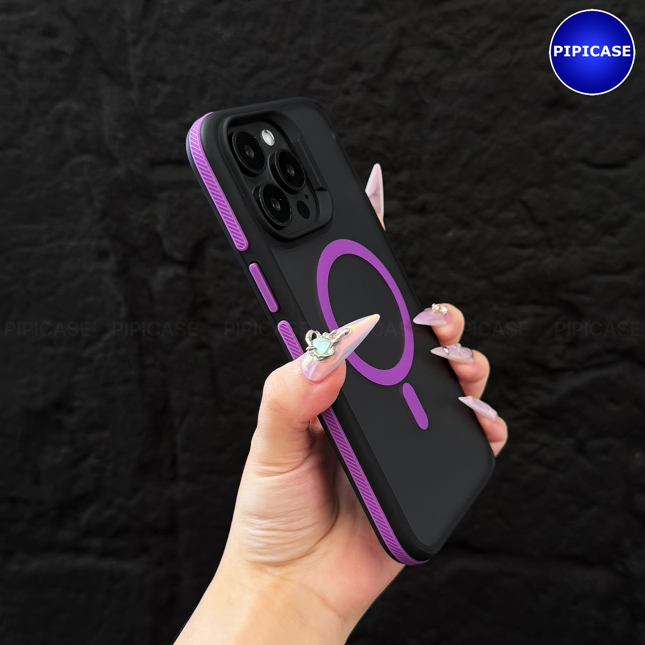 Ốp Lưng iPhone 15 Pro Max - Map - Tím_thumbnail_17