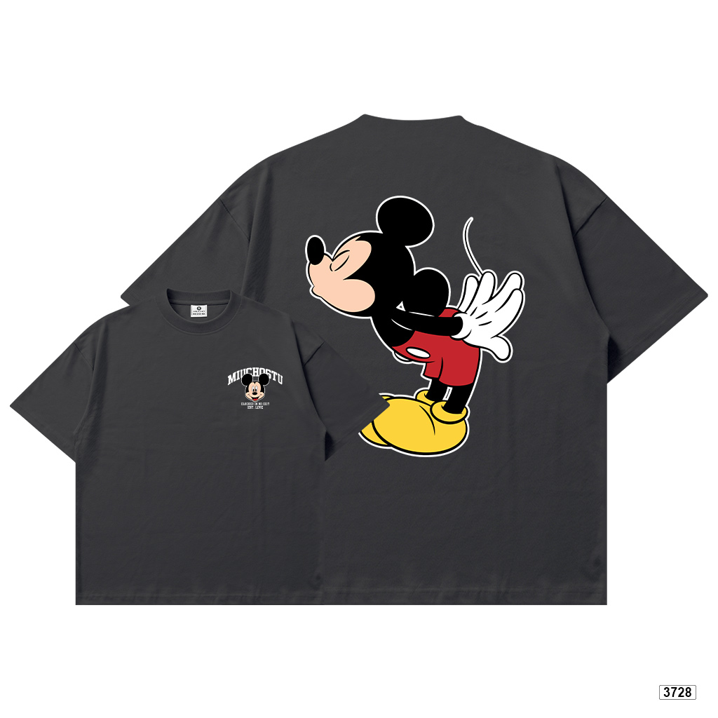 Áo thun boxy couple Chuột Miickey và Minniie Miucho 3727_thumbnail_25