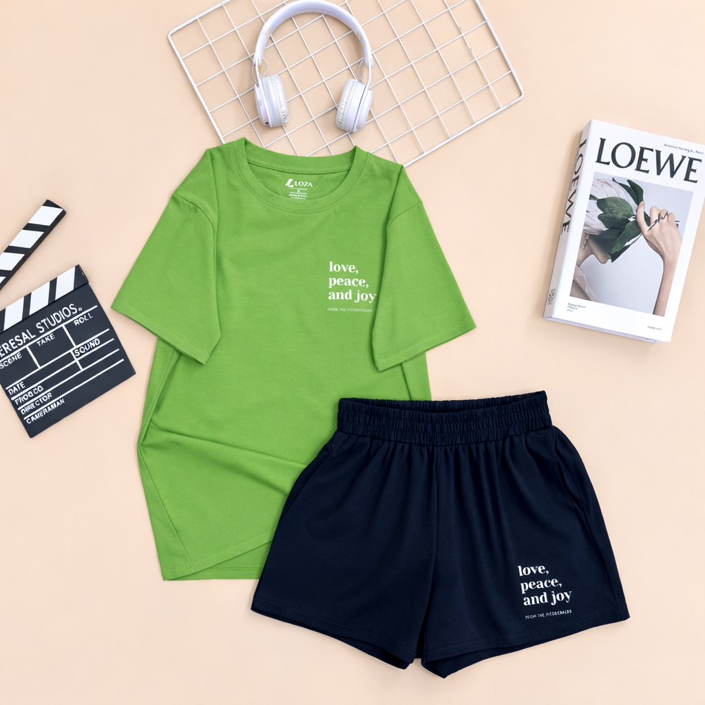 [Form rộng] Set bộ thun chữ 'Love, Peace, and Joy' - LOZA BP19_thumbnail_6
