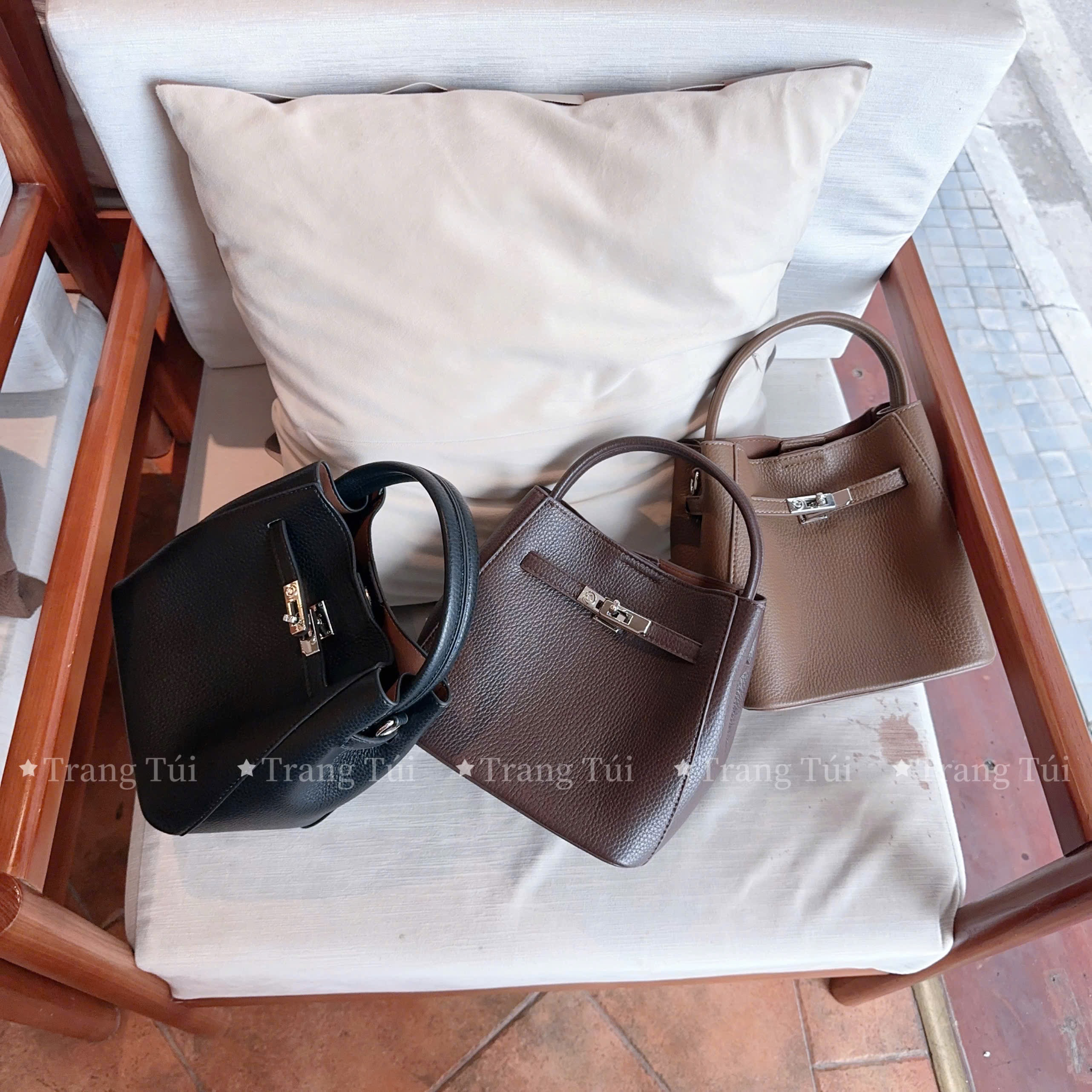 Túi QC giỏ xách size20 9901