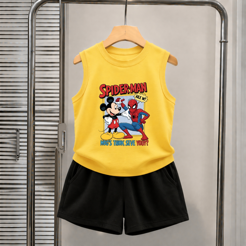 Set bộ ba lỗ bé trai hình 