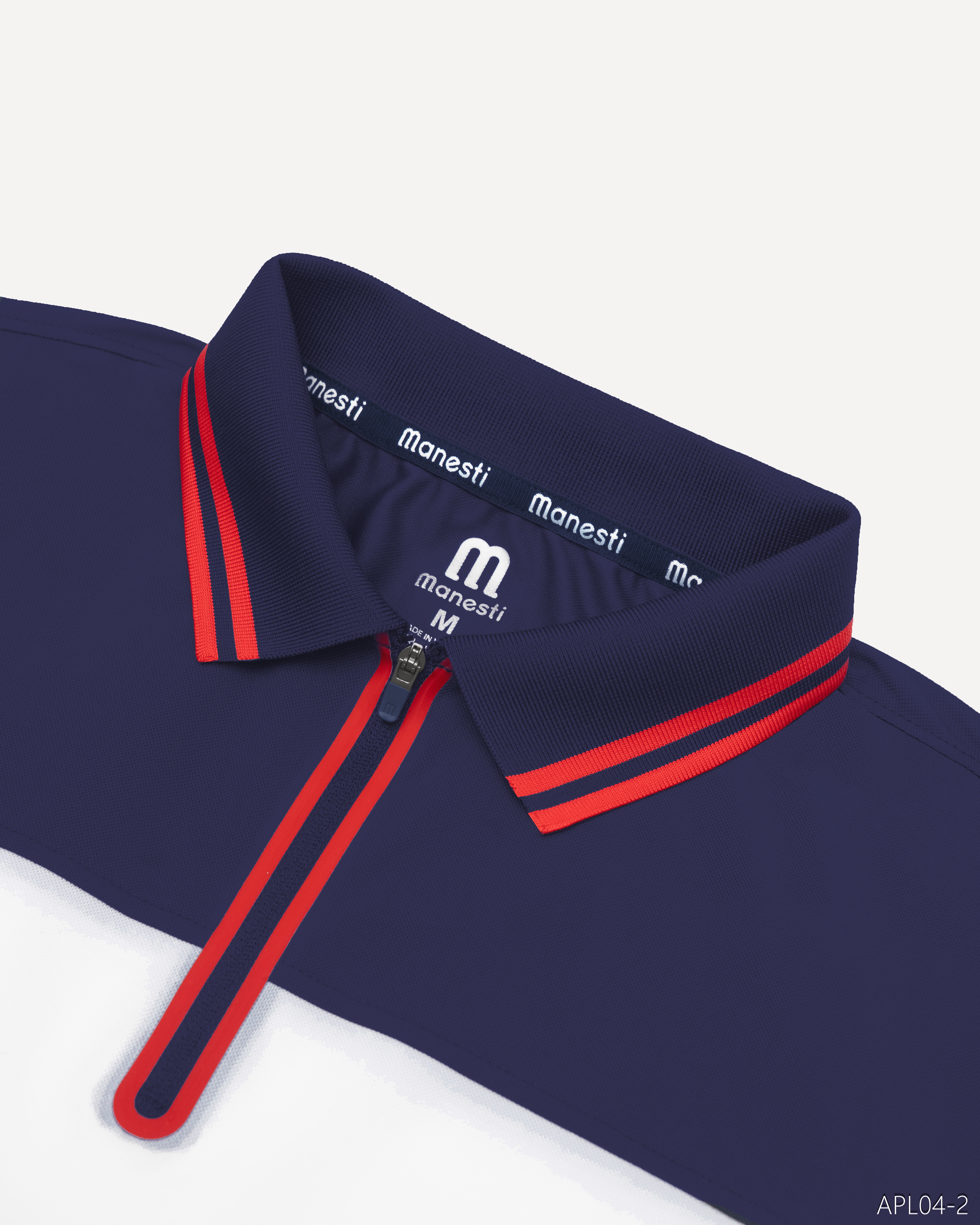 Áo polo nam Elite Zip Manesti_thumbnail_4