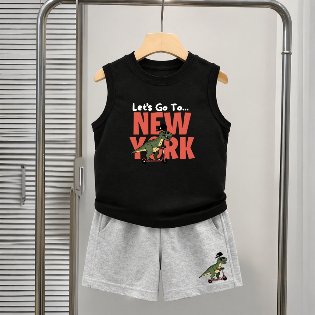 Set bộ bé trai in hình Khủng Long New York size từ 15-40kg - Loza Kids BL661_thumbnail_2