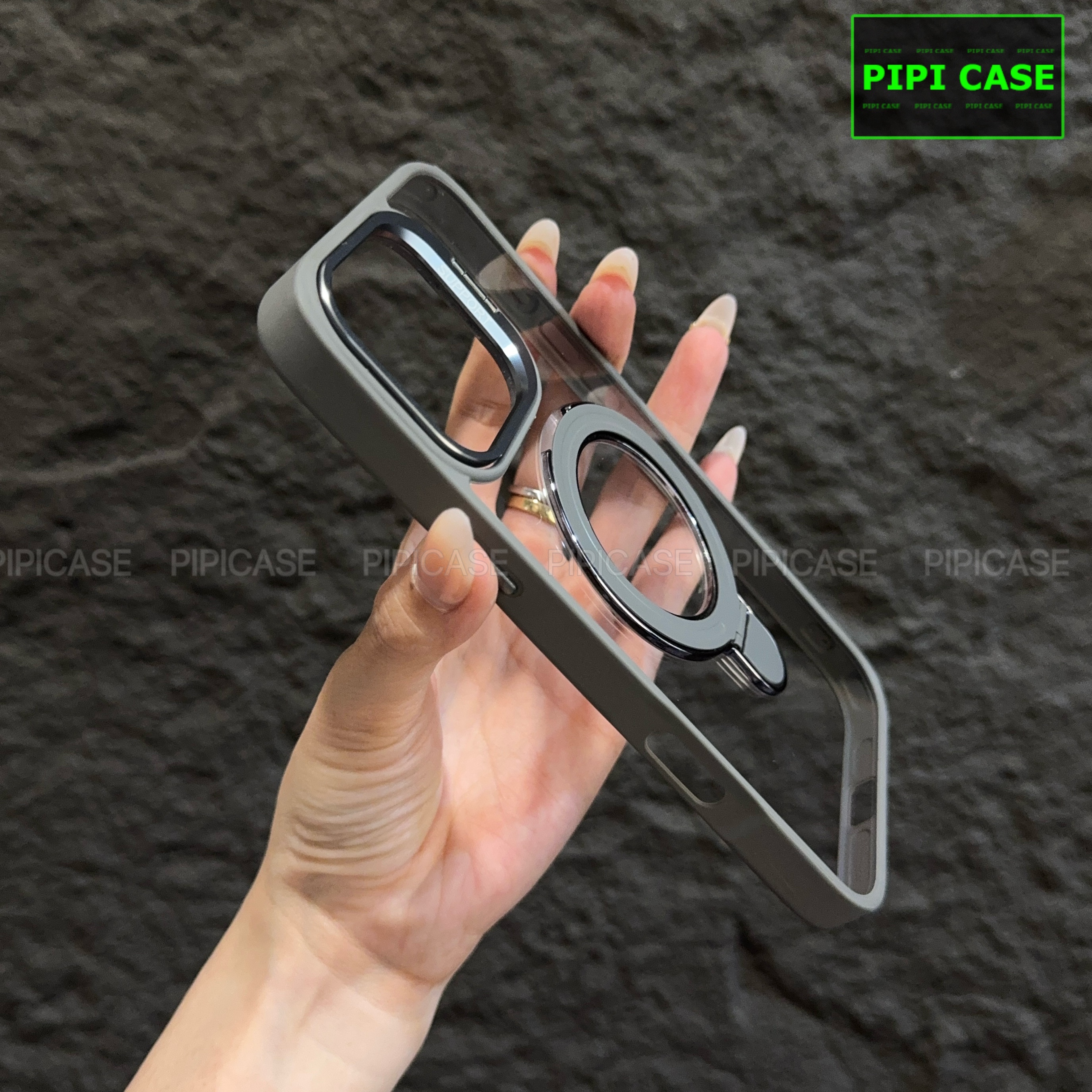 Ốp Lưng iPhone 12 Pro Max - Super Gone - Xám_thumbnail_13