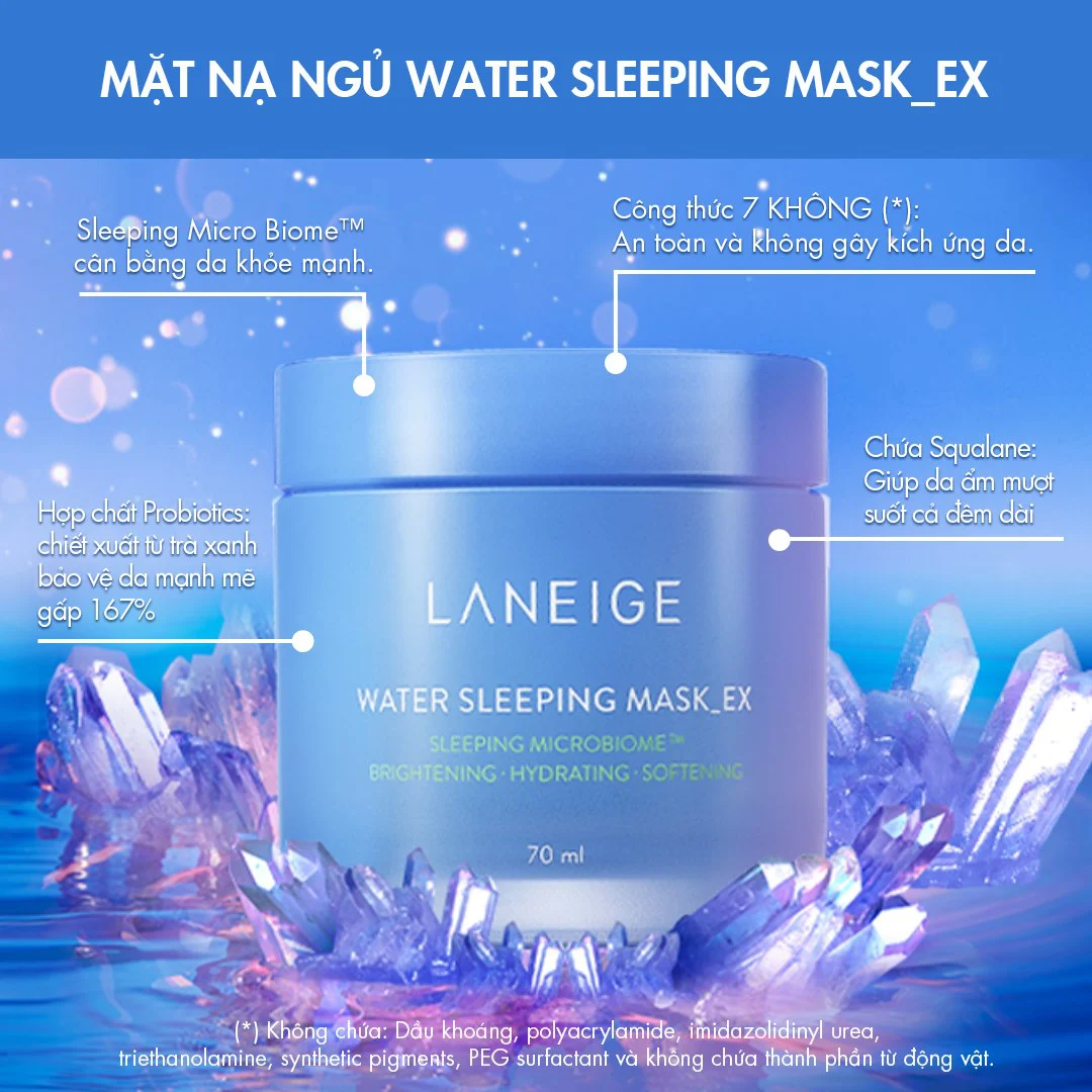 Mặt Nạ Ngủ Dưỡng Ẩm Laneige Water Sleeping Mask EX