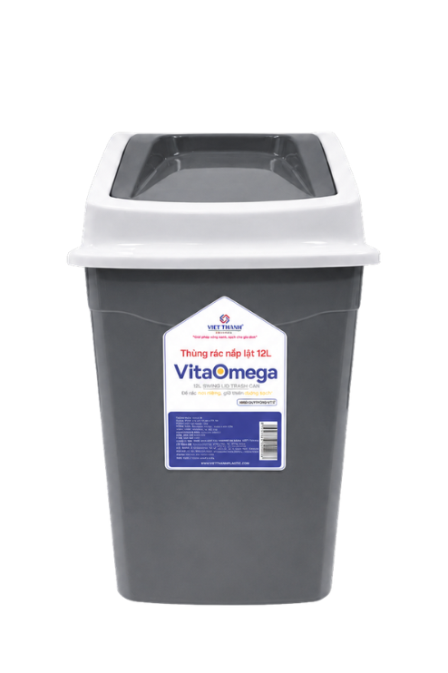 THÙNG RÁC LẬT VITA OMG 12L - 18L