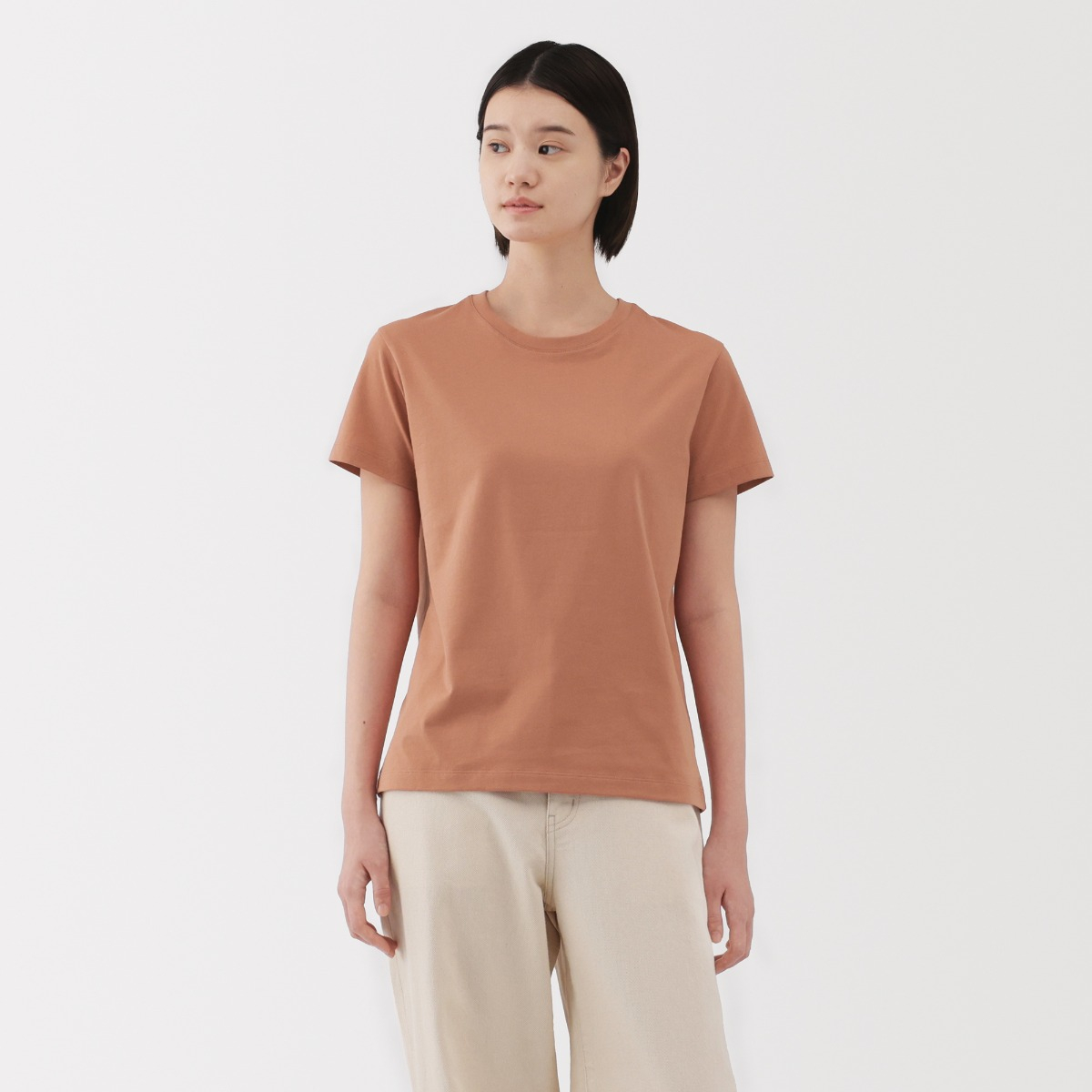 Áo thun nữ Muji trơn