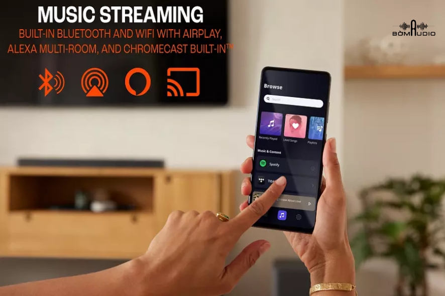 Loa soundbar JBL Bar 1000 điều khiển bằng giọng nói