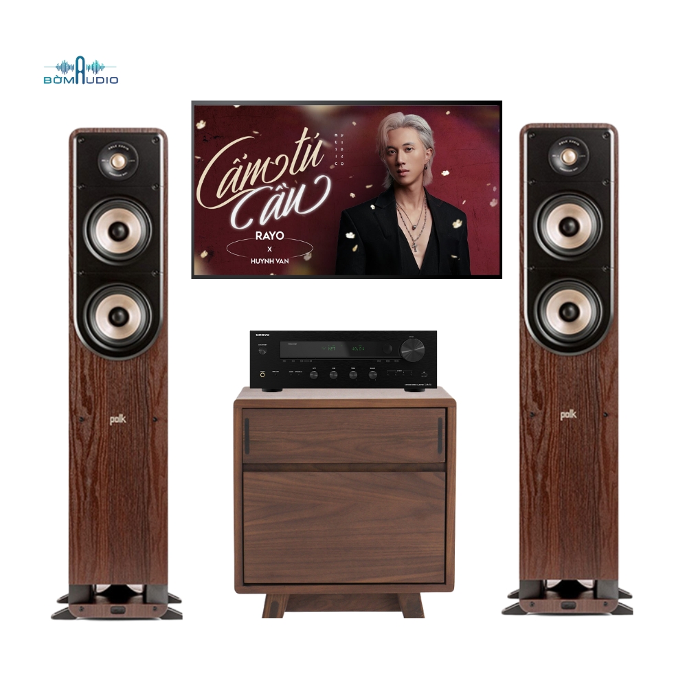 Combo Amply DENON DRA-900H + Loa Cột POLK SIGNATURE ELITE ES50 – B442_thumbnail_0