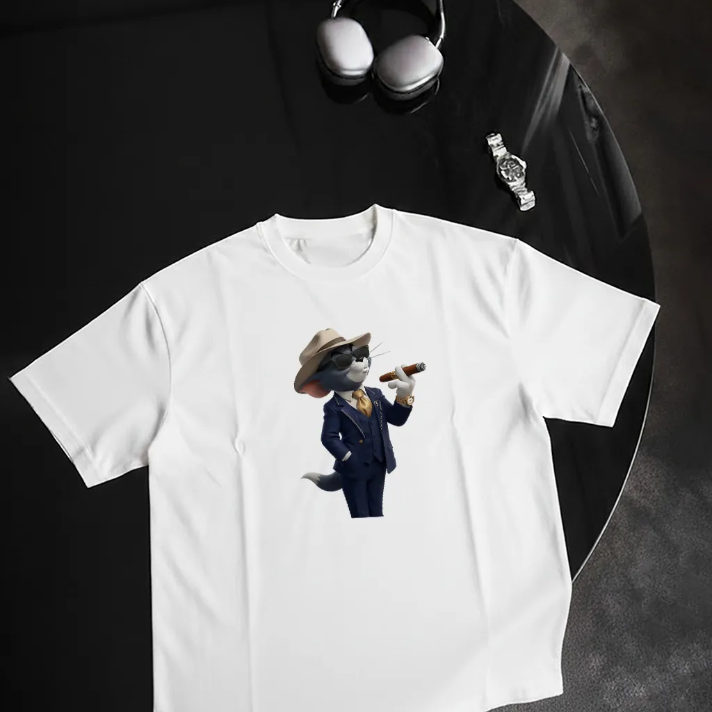 Áo thun form rộng unisex hoạt hình độc đáo TeePrint 3758_thumbnail_5