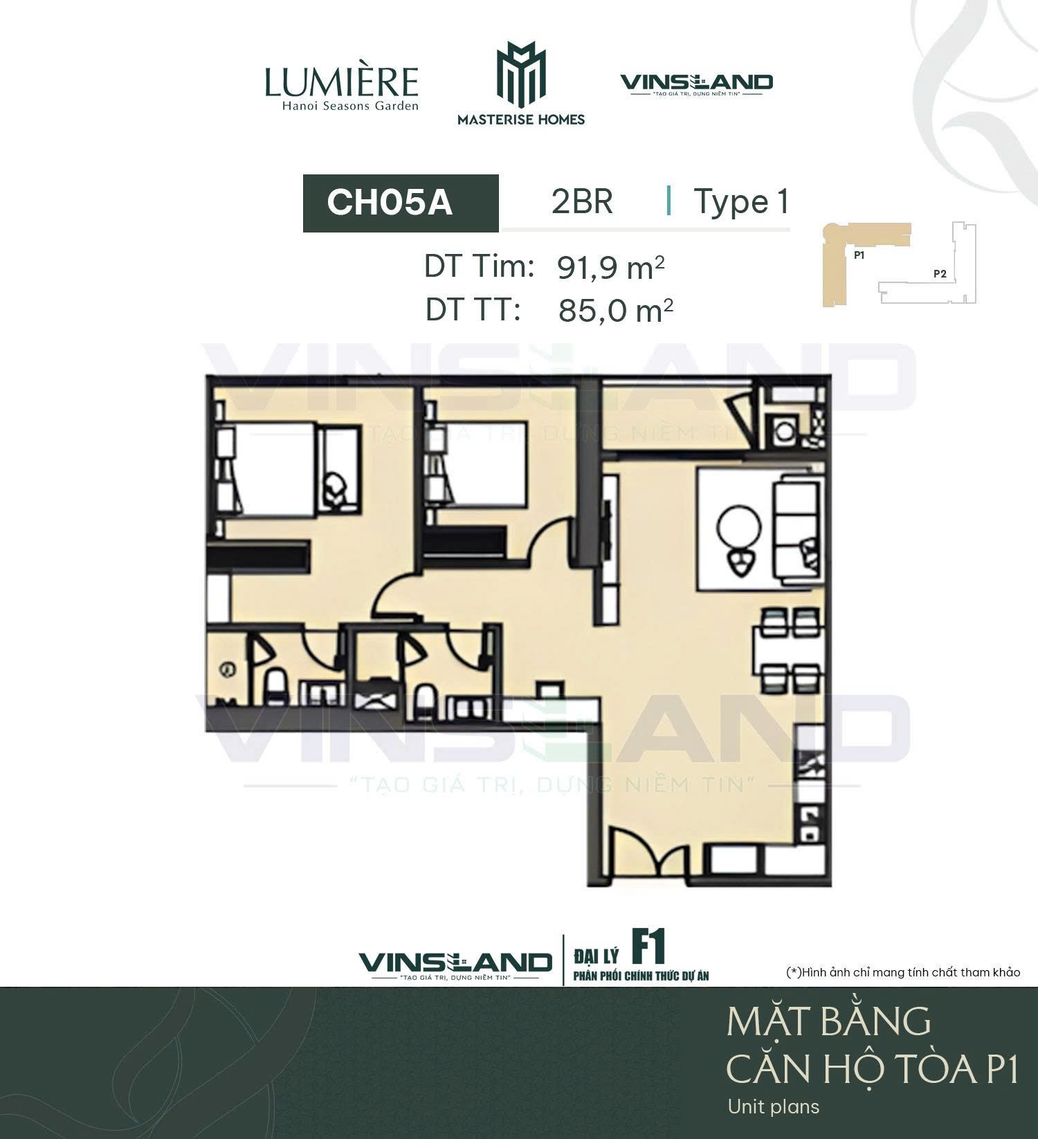 05A 2PN 85m2