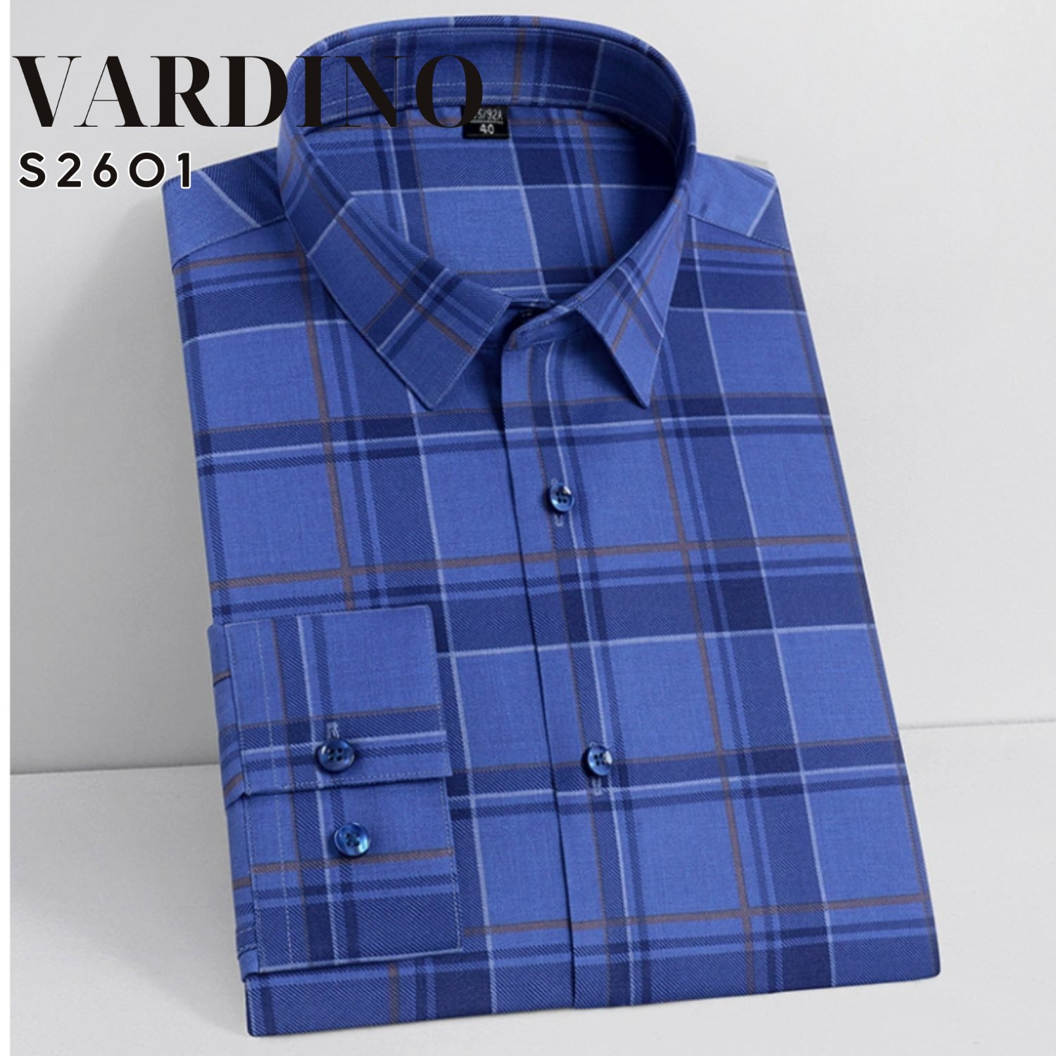 Sơ mi kẻ dài tay Vardino S2601_thumbnail_6