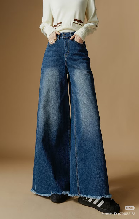 Lucas - Quần Jeans DIDO 55773 ống suông gấu rua_thumbnail_3