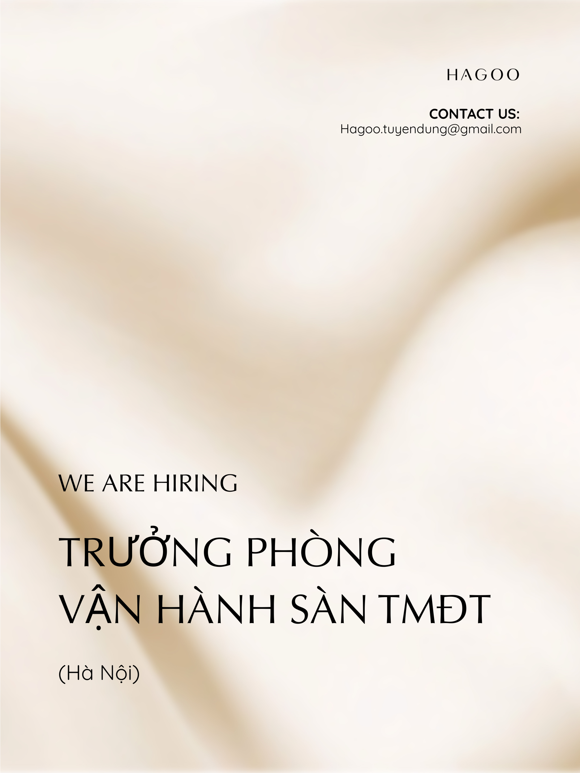 TRƯỞNG PHÒNG VẬN HÀNH SÀN TMĐT