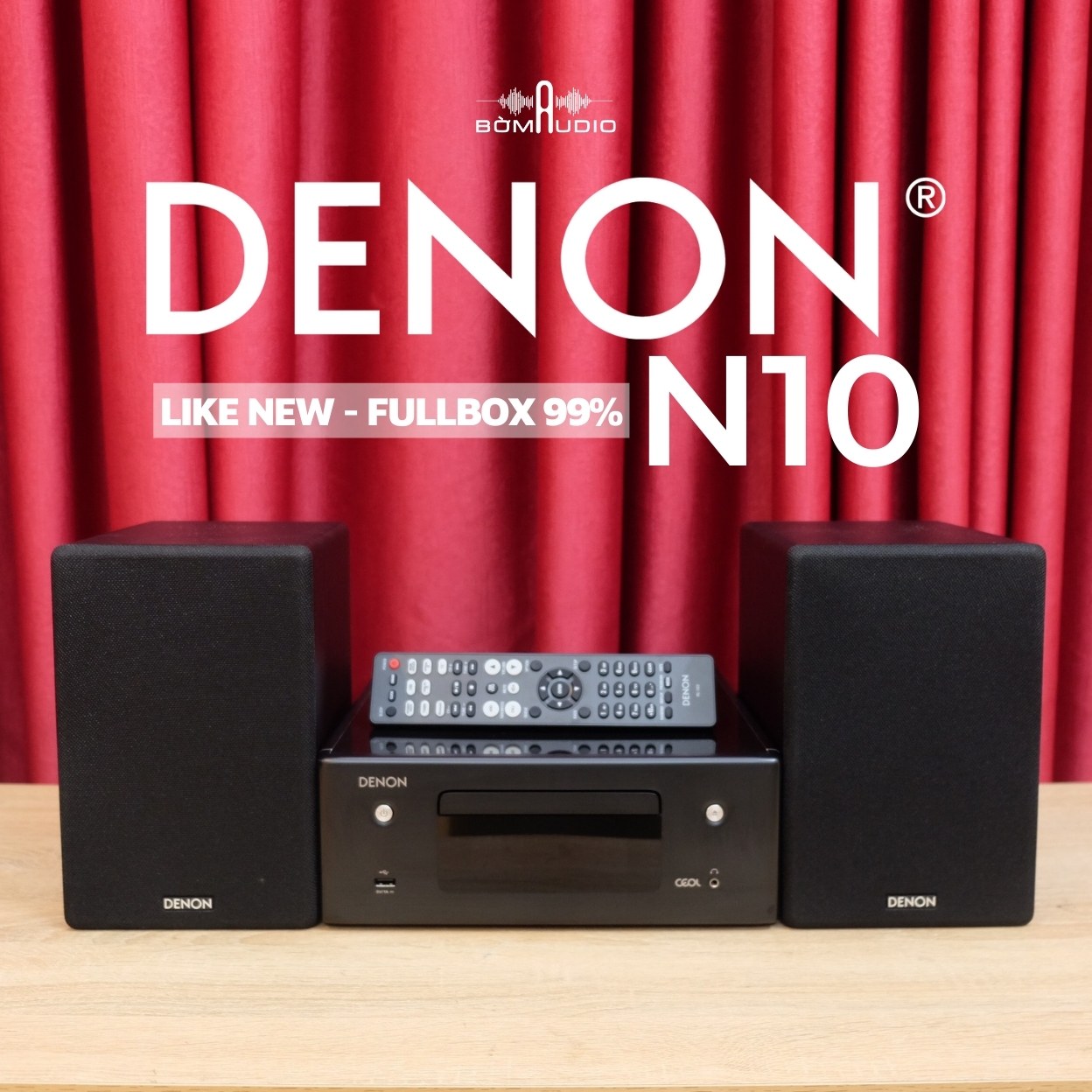 [LIKENEW-FULLBOX 99%] Dàn Âm Thanh Mini DENON N10_thumbnail_0