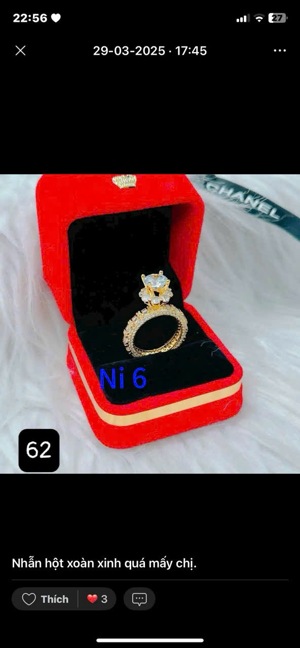 Nhẫn Ngọc M62