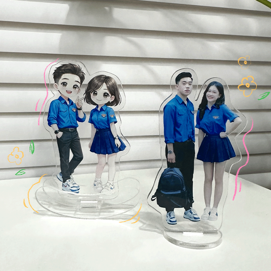Standee lắc lư in ảnh theo yêu cầu - Ảnh thật hoặc chibi - Quà tặng ý nghĩa_thumbnail_2