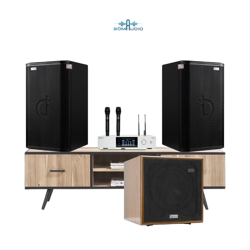 Combo Amply DBACOUSTIC LX-H5 + Loa DBACOUSTIC LX-S32 + Sub DBACOUSTIC KS312SA- B104_thumbnail_1