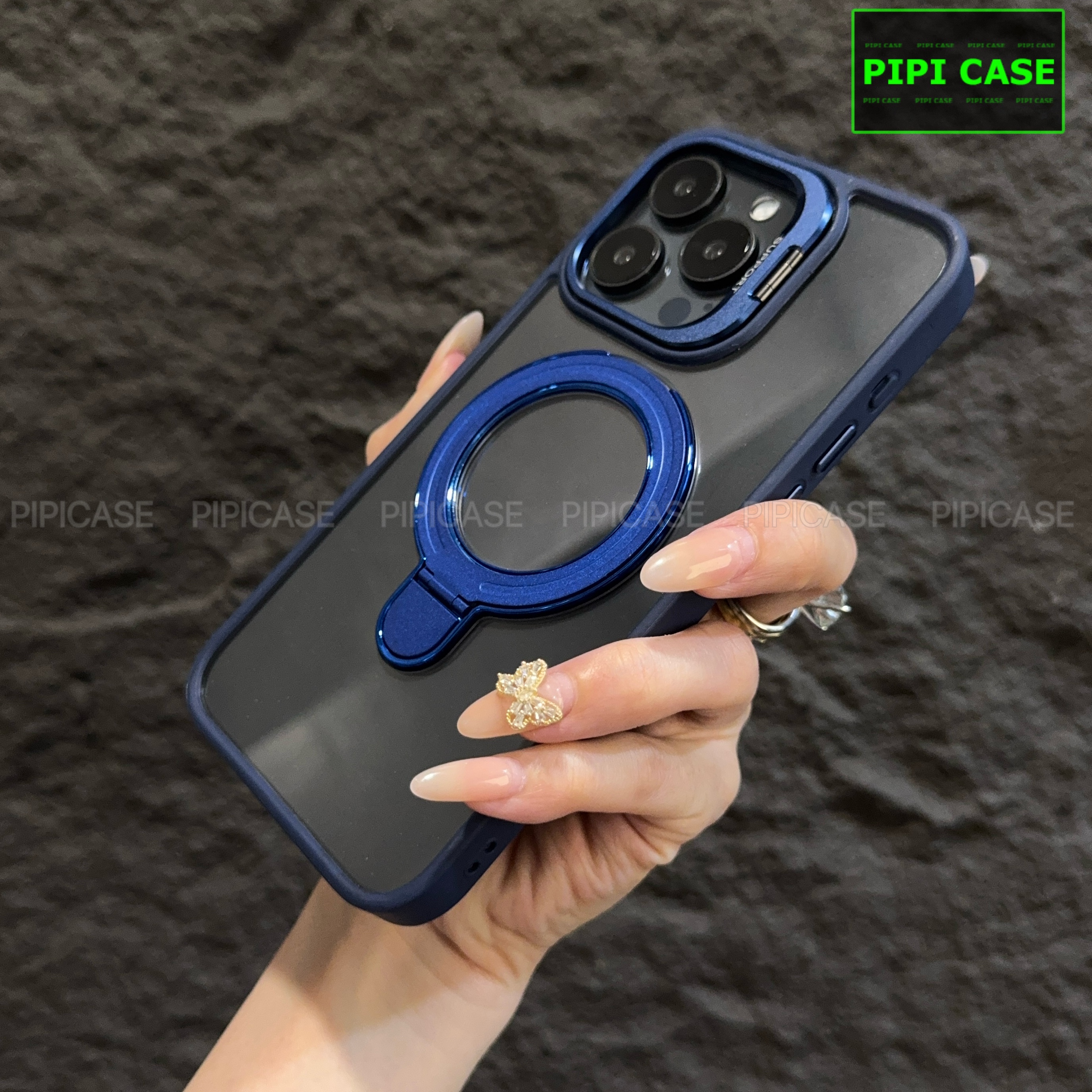 Ốp Lưng iPhone 12 Pro Max - Super Gone - Xanh Dương_thumbnail_3