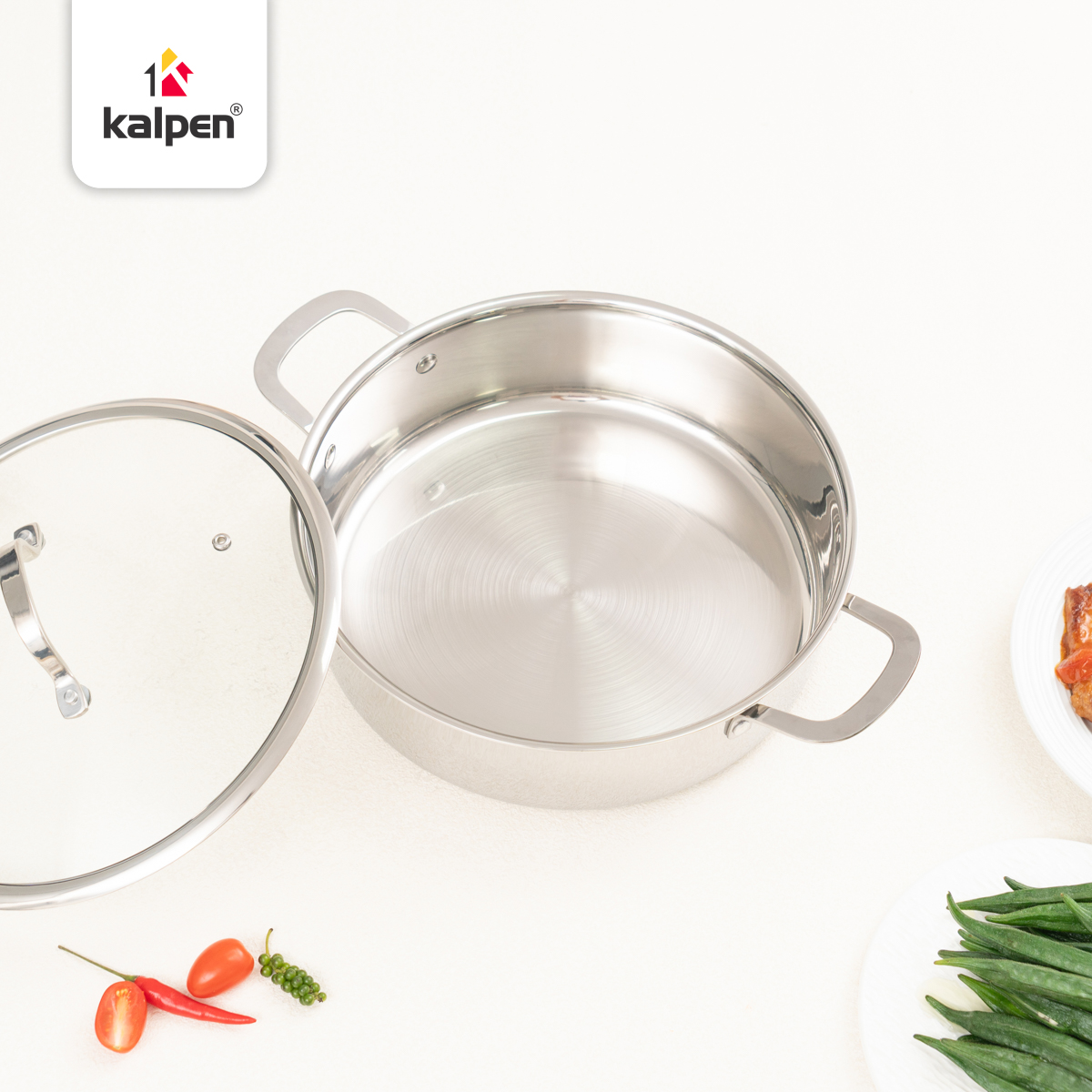 Chảo lẩu Inox có vung kính_thumbnail_6