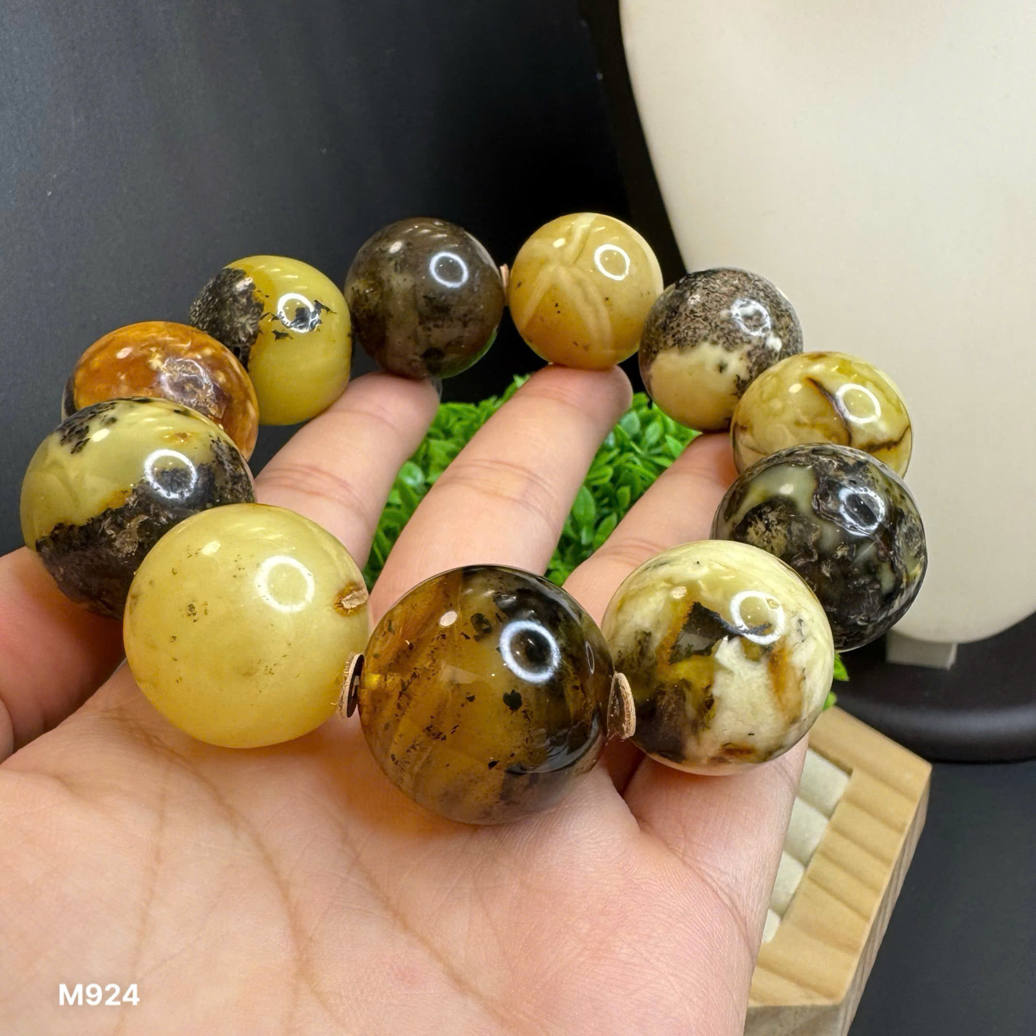 Lắc Tay Mộc Rêu Size Đại - M924_thumbnail_1