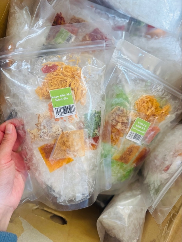 Bánh tráng trộn ( tự trộn ) ( túi )