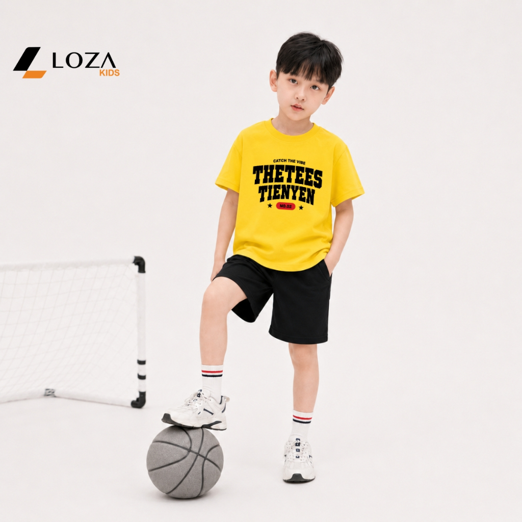 Set bộ bé trai chữ THETEES TIENYEN - Loza Kids SB687_thumbnail_6