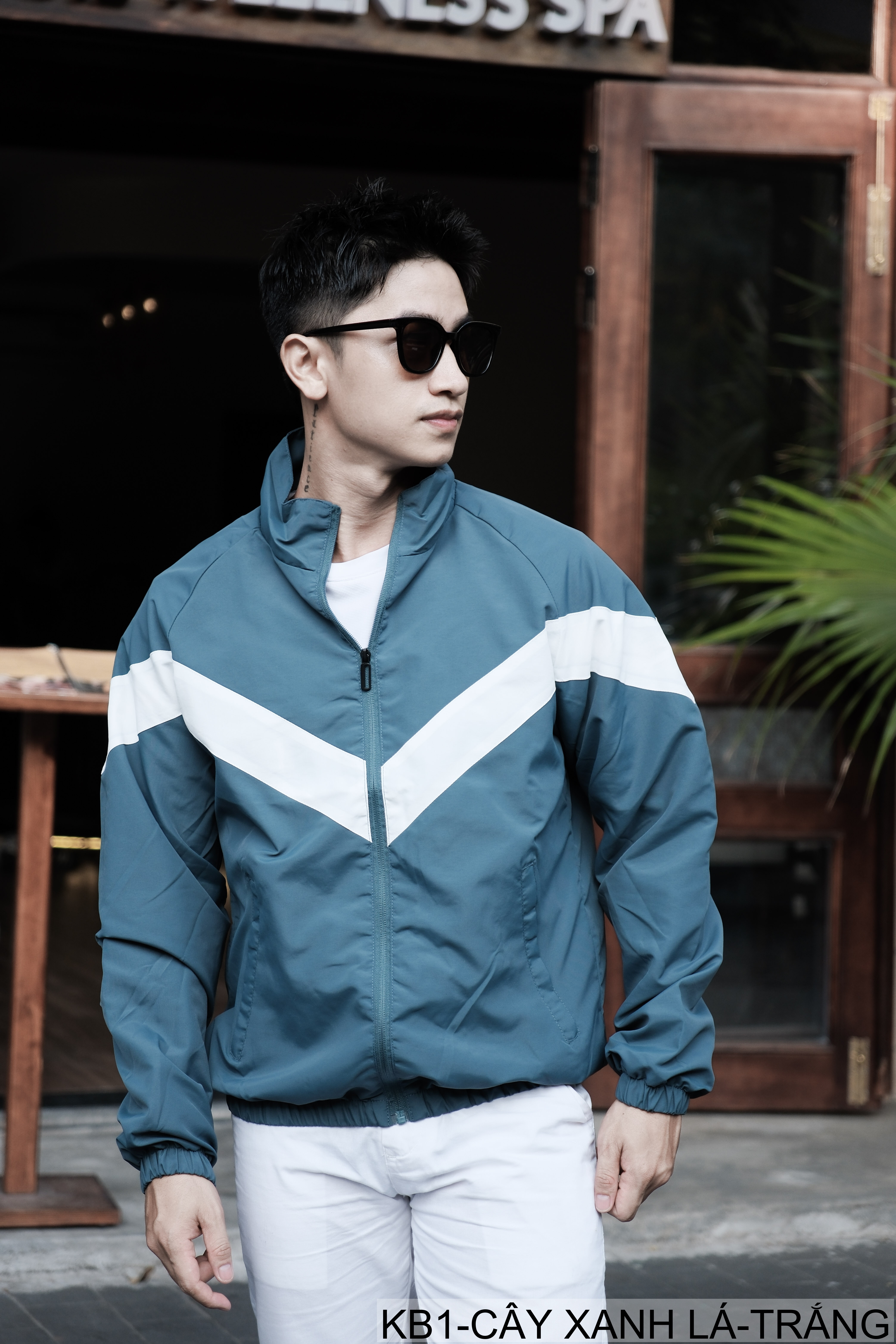 KB1 - Áo khoác nam thể thao phối màu năng động, form rộng rãi, mùa xuân thu_thumbnail_15