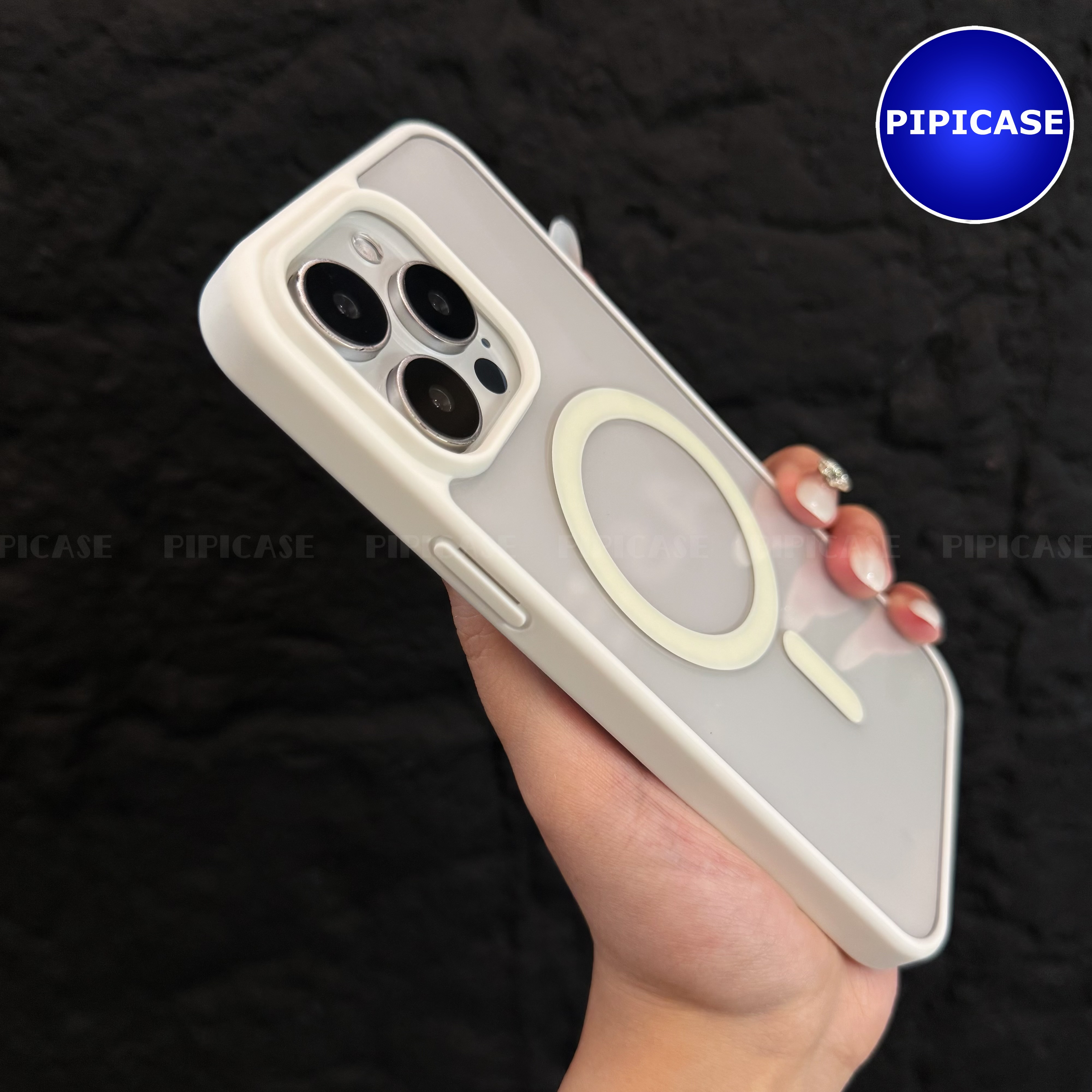 Ốp Lưng iPhone 15 Pro Max - Chic - Trắng_thumbnail_7