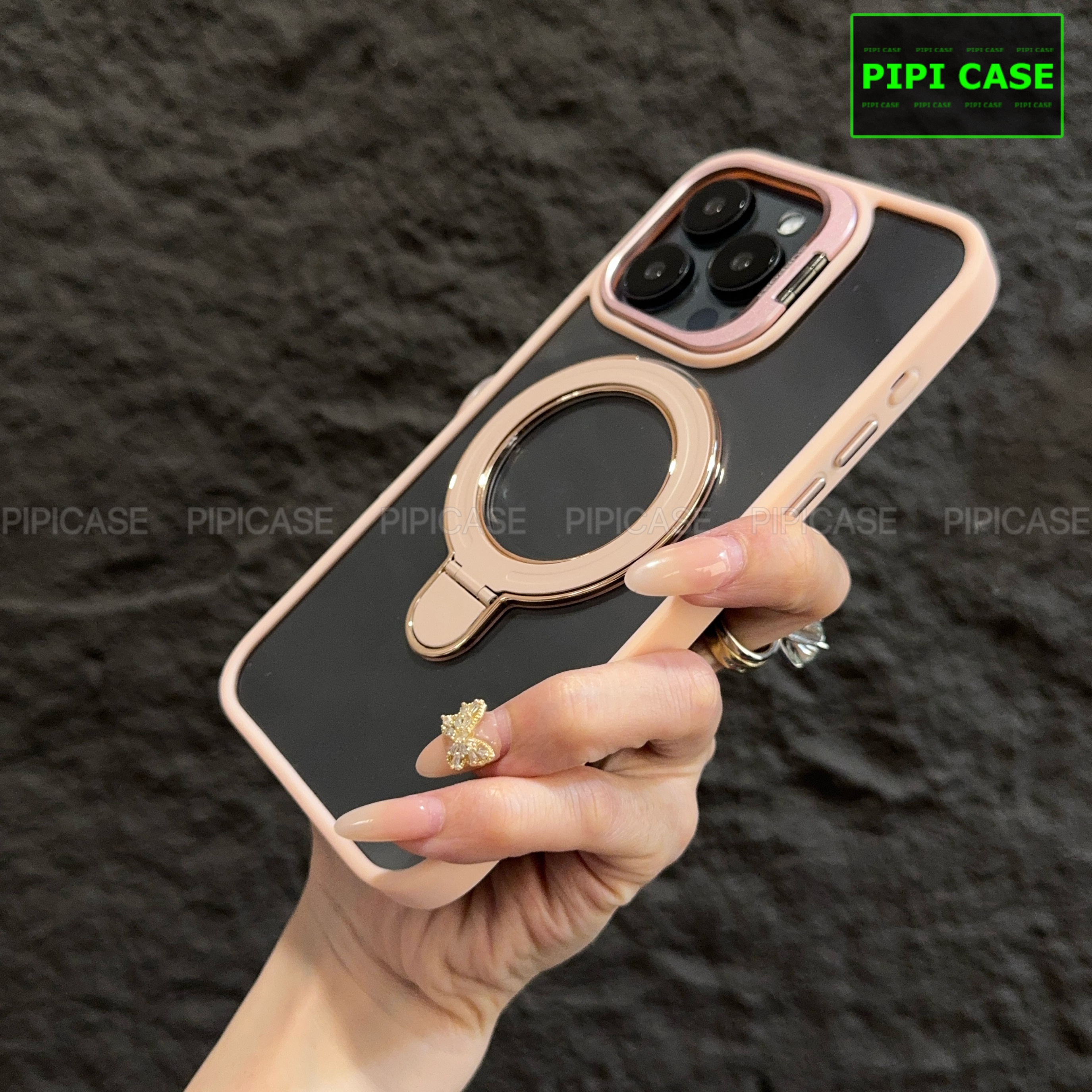 Ốp Lưng iPhone 12 Pro Max - Super Gone - Hồng_thumbnail_5