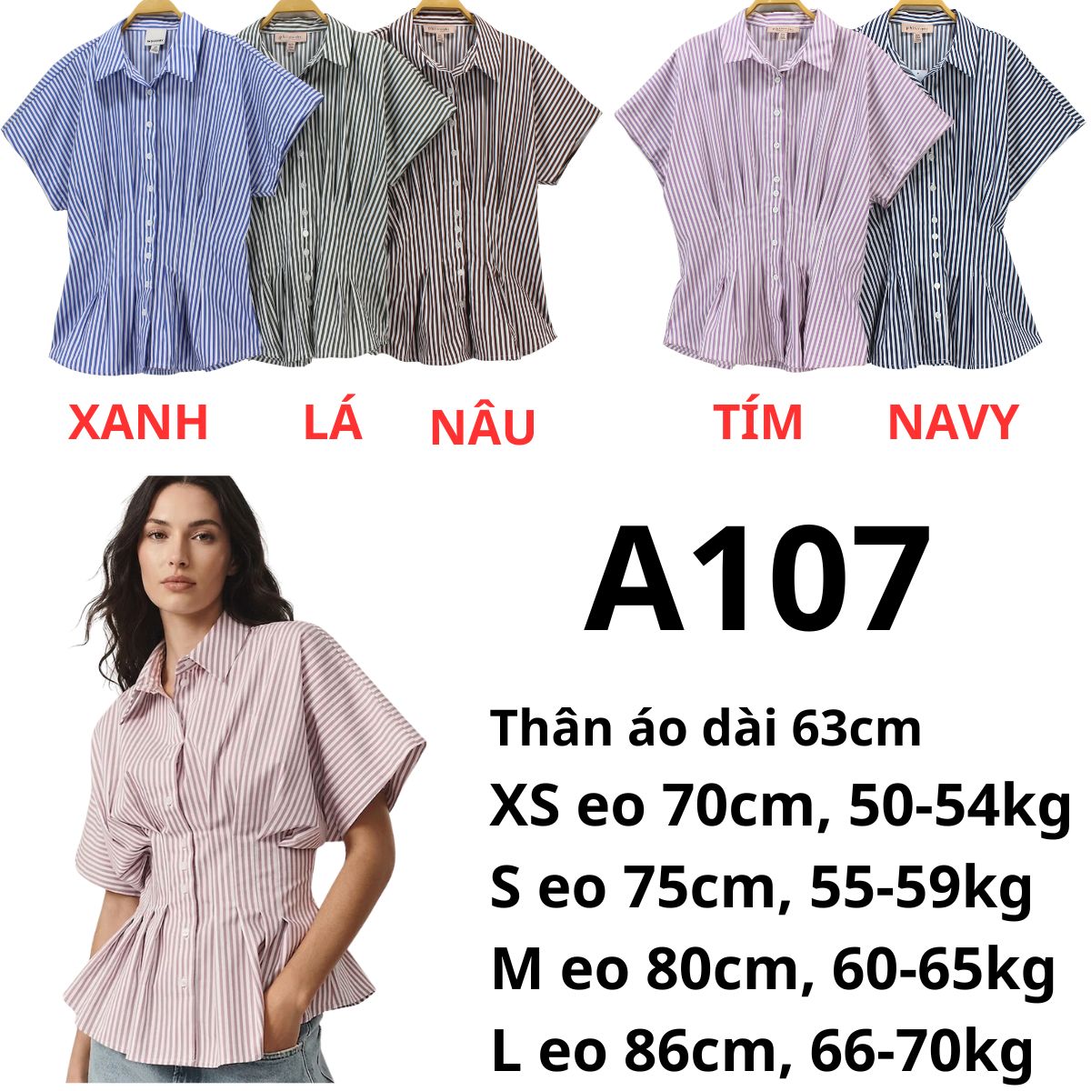 A107-ÁO KIỂU