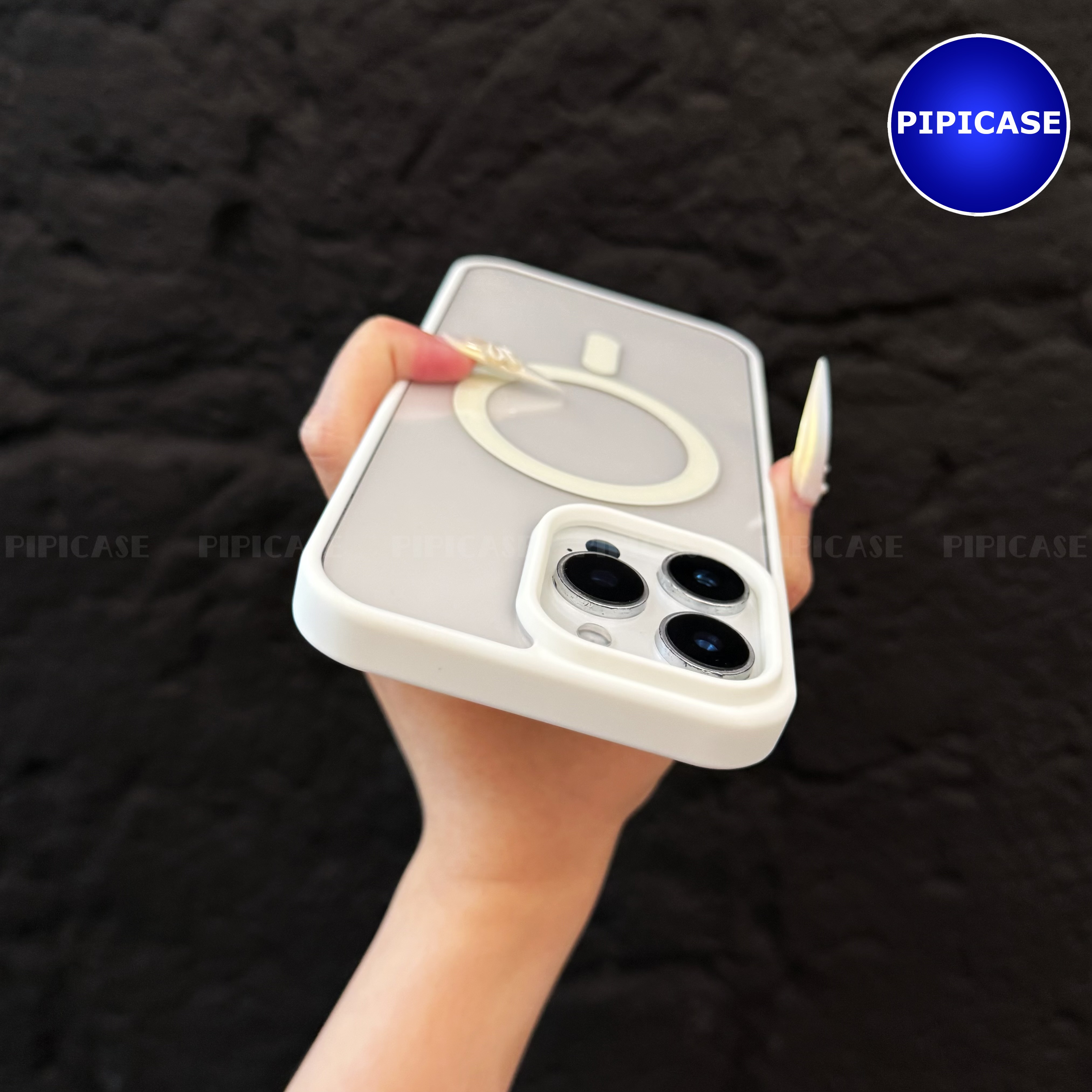 Ốp Lưng iPhone 16 Pro Max - Chic - Trắng_thumbnail_7