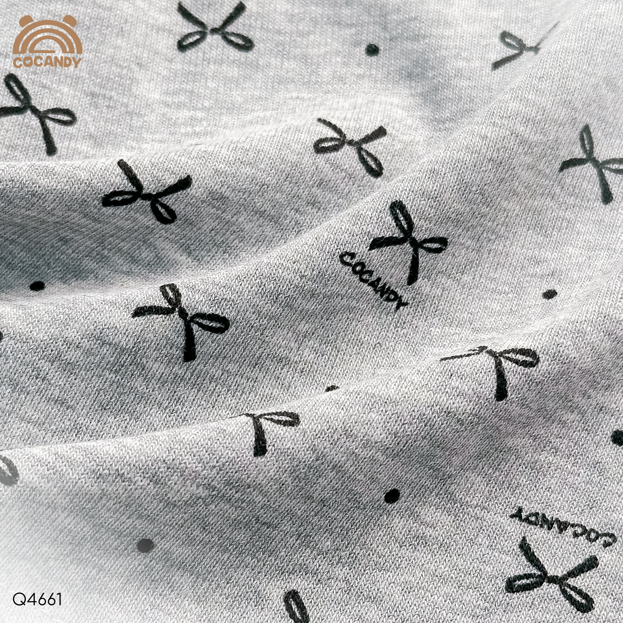 Quần váy legging cộc XÁM họa tiết nơ Cocandy_thumbnail_2