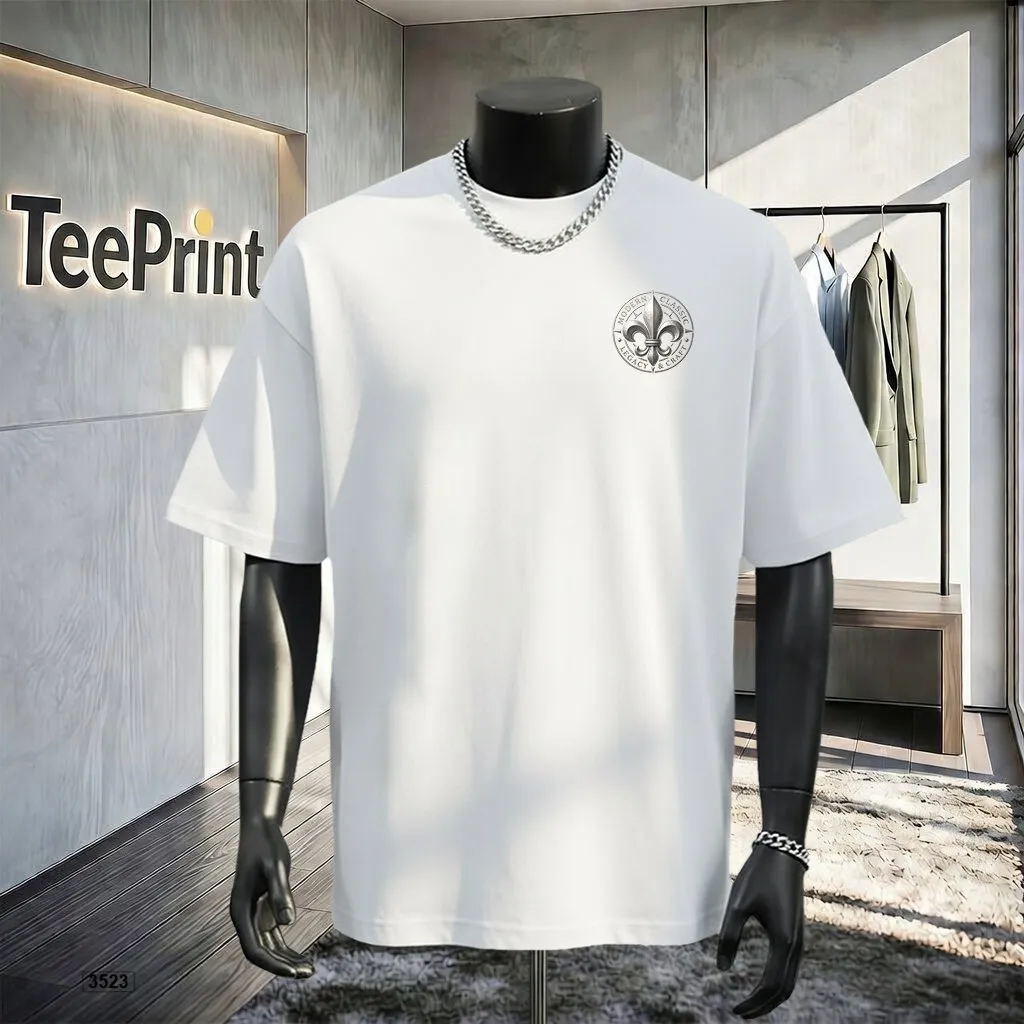Áo thun nam form rộng basic dễ phối TeePrint 3523
