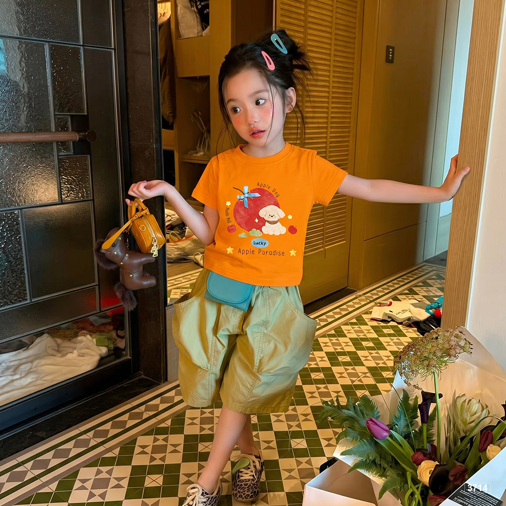 Áo thun bé trai bé gái hoạt hình cún siêu yêu Kado 3714_thumbnail_5