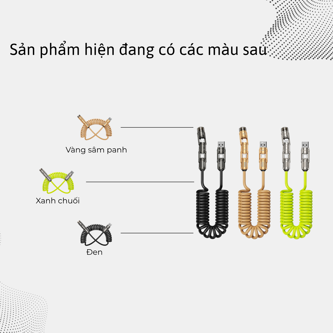 T-ECO SHOP | Cáp Sạc WEKOME WDC-80 7 Trong 1 Công Suất 240W Hỗ Trợ Sạc Và Truyền Dữ Liệu_thumbnail_6
