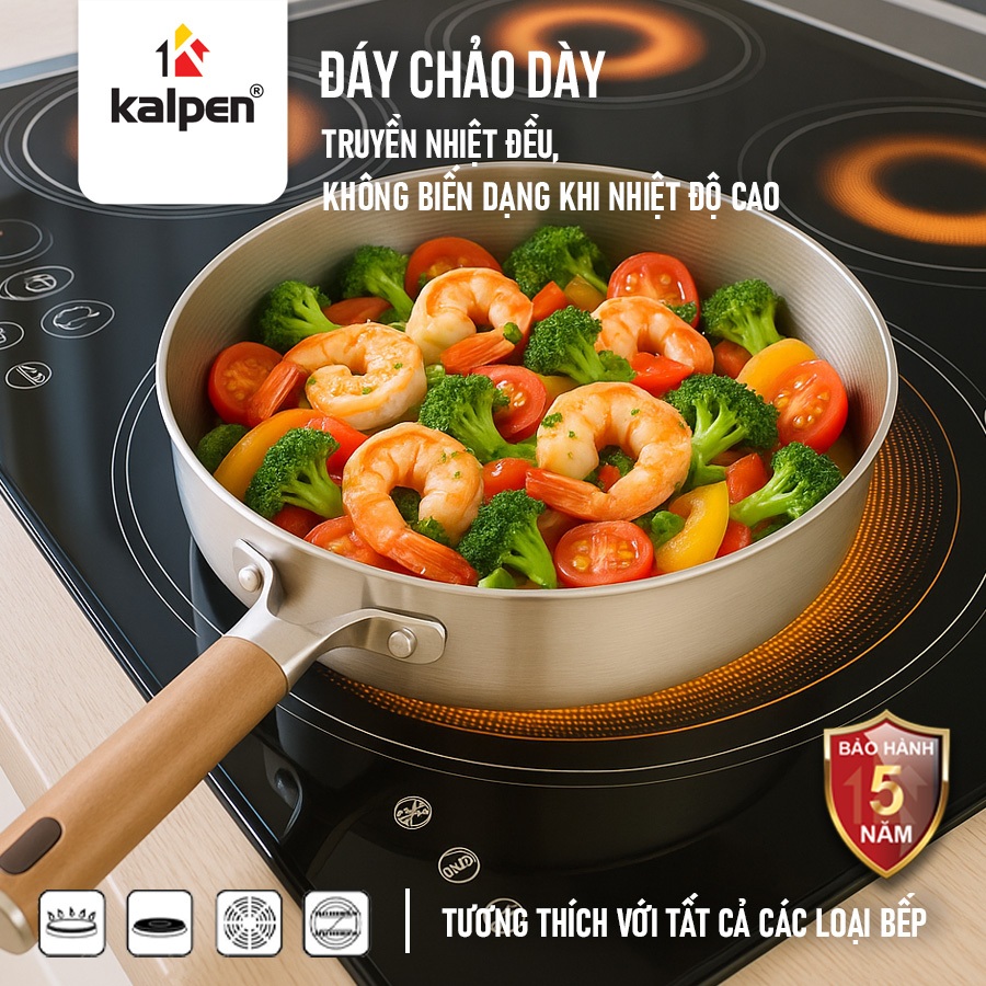 Chảo inox Kalpen TD16, không vung kính_thumbnail_8