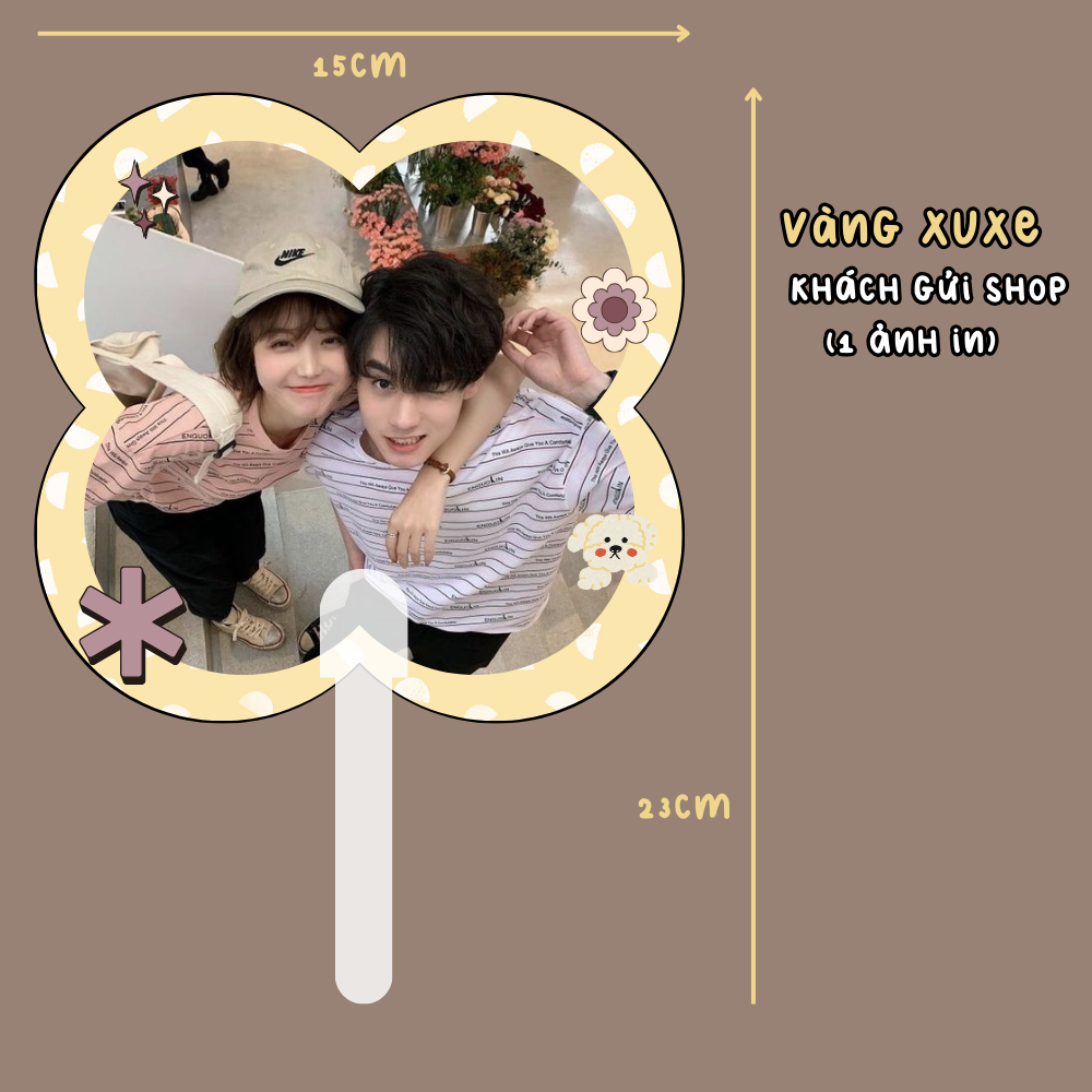 QUẠT IN ẢNH CẦM TAY theo yêu cầu, quà tặng người yêu, bạn thân, người thân, gia đình_thumbnail_1