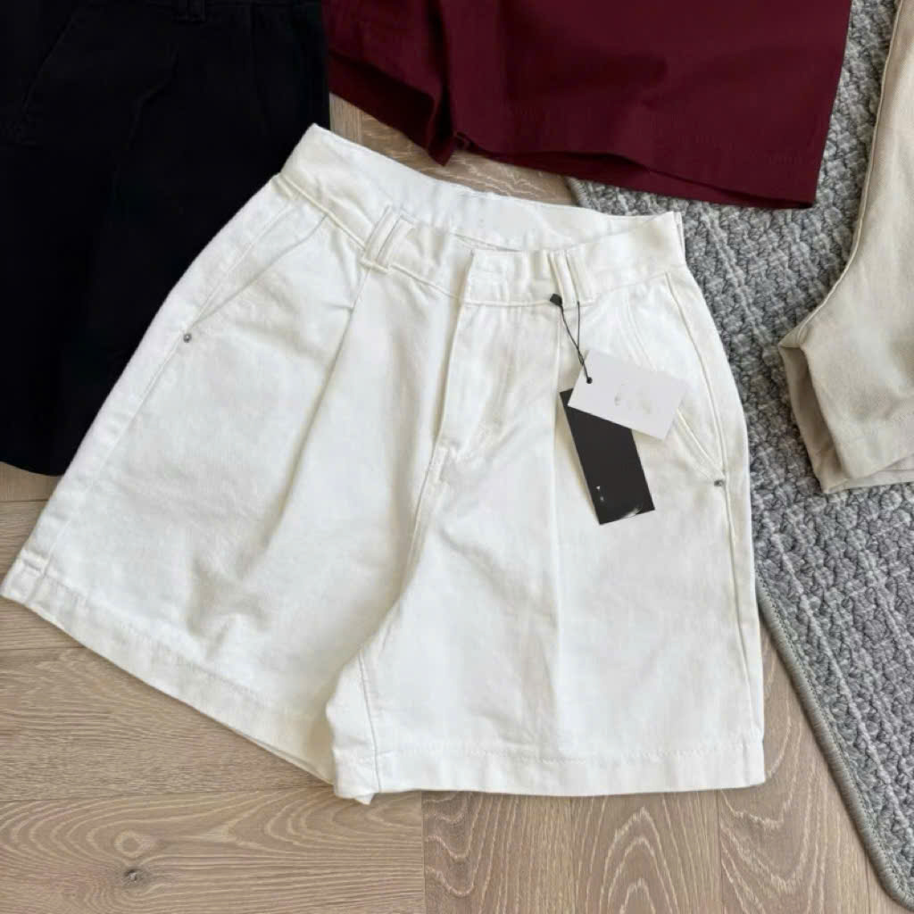 Short Kaki Nữ Trơn ngố đai đôi túi xéo NT.3264CN (B) (0687)_thumbnail_3