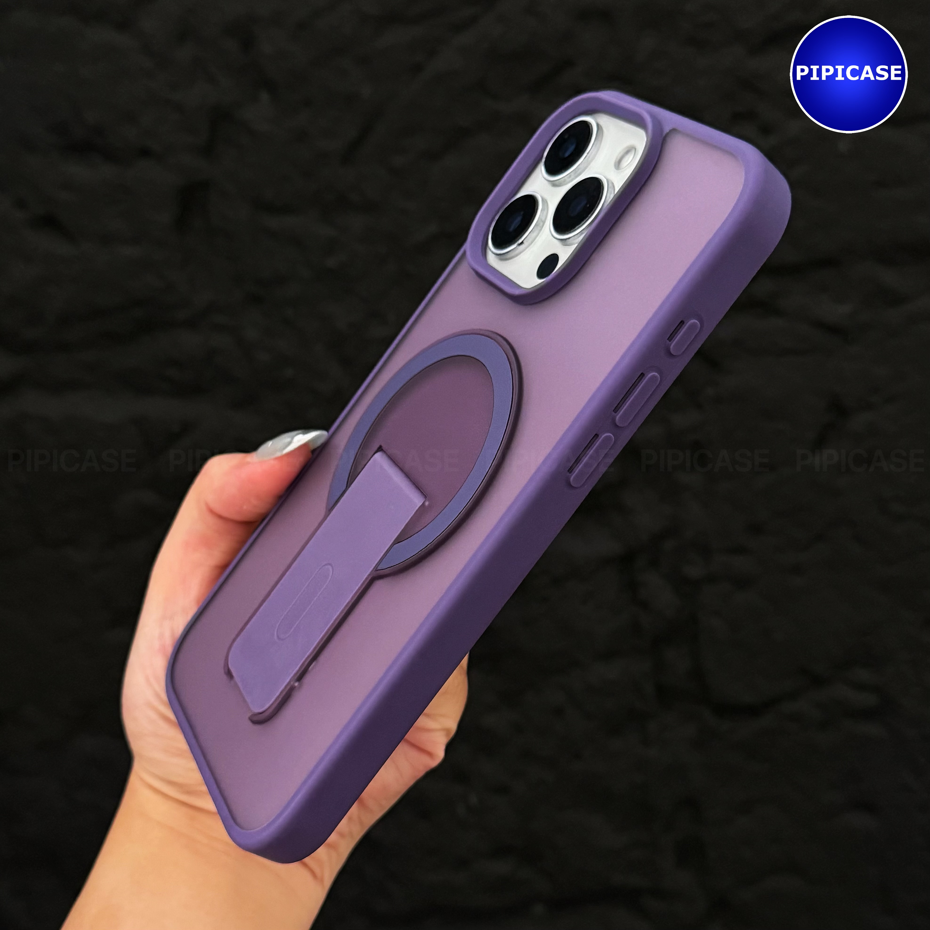 Ốp Lưng iPhone 16 Pro Max - Quin - Tím Đậm_thumbnail_7