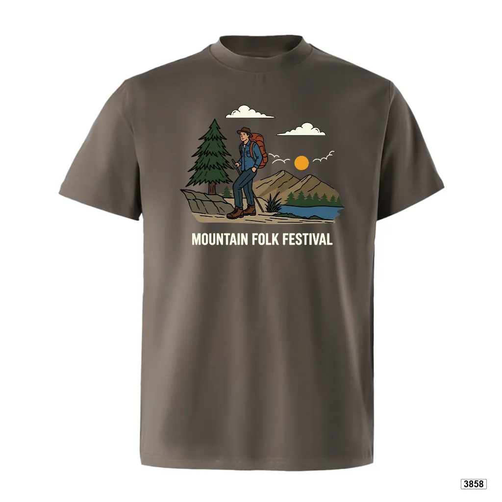 Áo thun nam form rộng Trekking cá tính TeePrint 3858_thumbnail_13