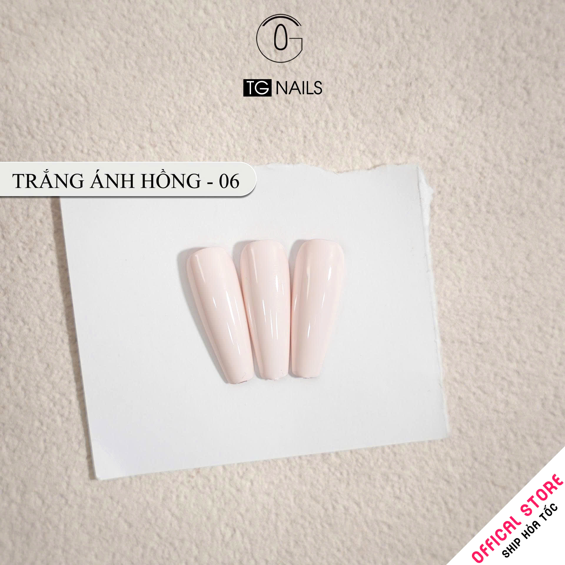 Sơn gel Trắng chai 10g TG Nails_thumbnail_7