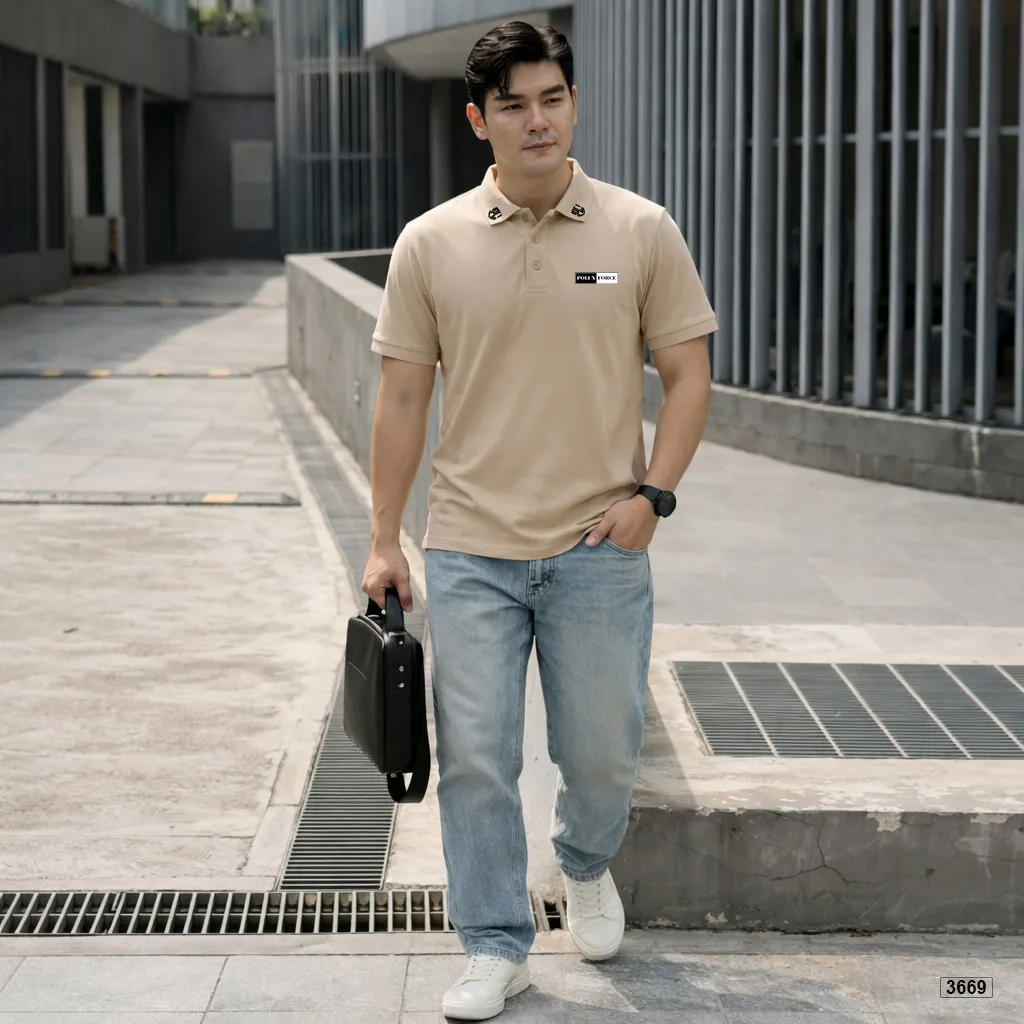 Áo polo nam form regular Polux Force 3669_thumbnail_3