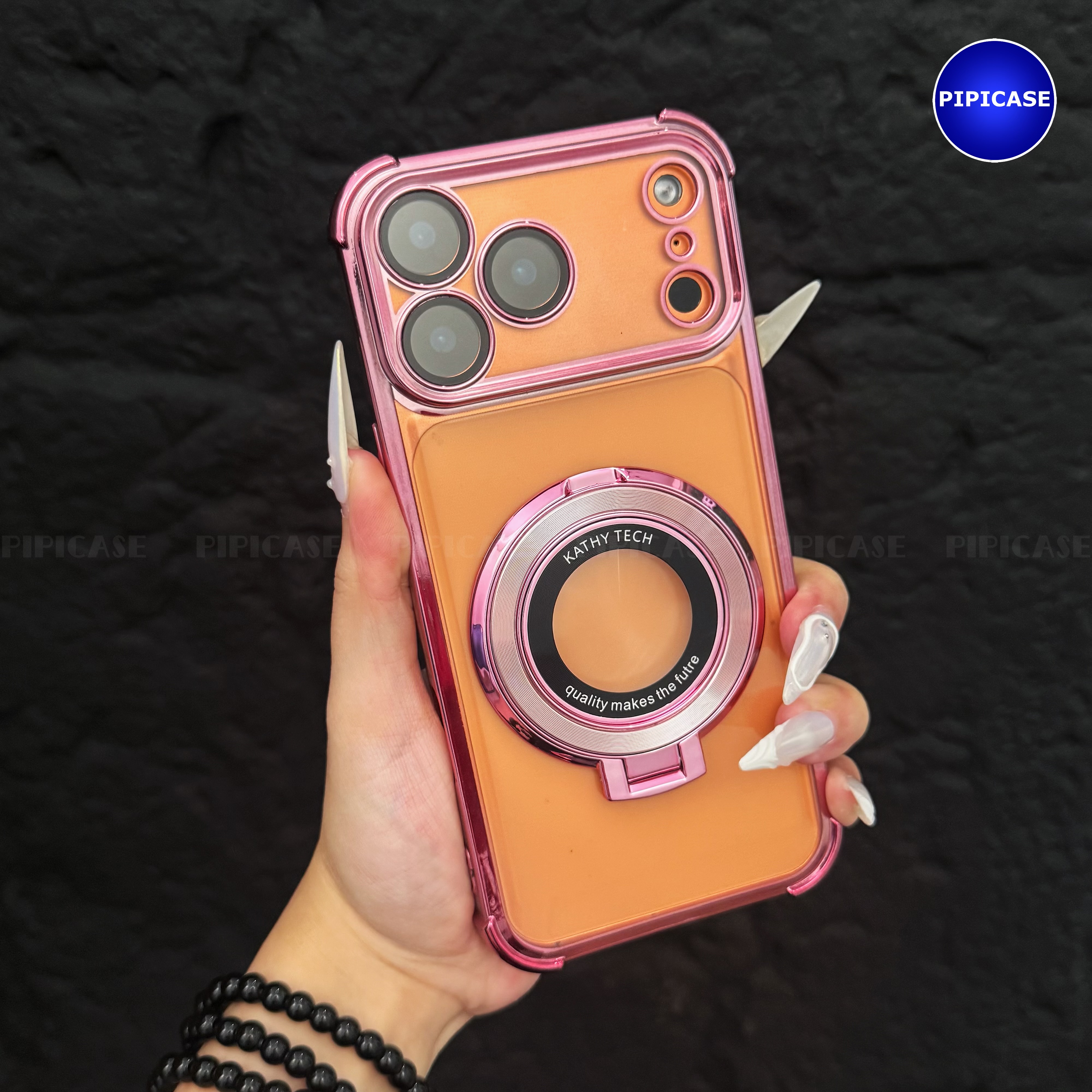 Ốp Lưng iPhone 17 Pro - Ven - Hồng_thumbnail_20