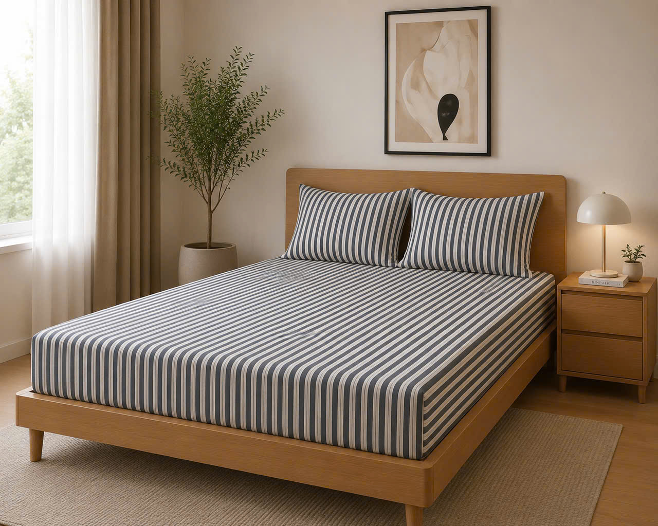 Bộ Ga Giường Microfiber Cao Cấp Aria Home_thumbnail_5